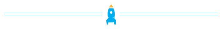 rocket with lines